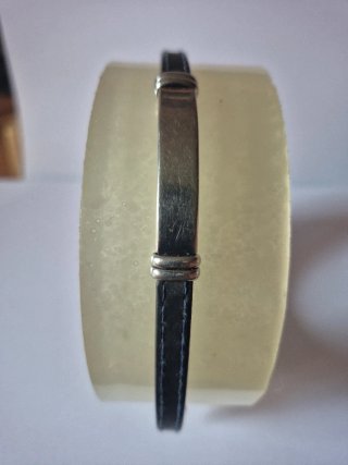 Pulsera Viceroy de Cuero y Acero