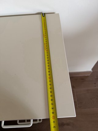 Escritorio 100 x 40 Sklum Metal Blanco.