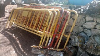 Vallas Metálicas de Seguridad 15€ la unidad