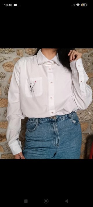 Camisa Oversized Snoopy