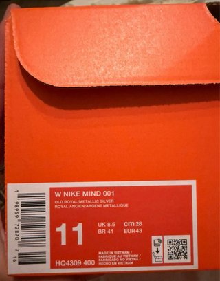 Chanclas Nike Mind 001 Azul Talla 43