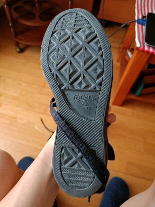 Zapatillas Converse Tela Negras