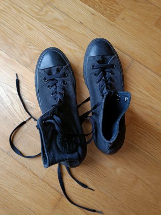 Zapatillas Converse Tela Negras