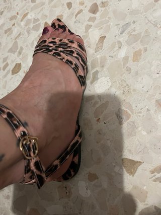 Zapatillas con estampado de leopardo