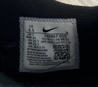 Zapatillas Nike Negras