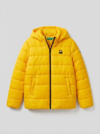 Anorak Acolchado Amarillo United Colors