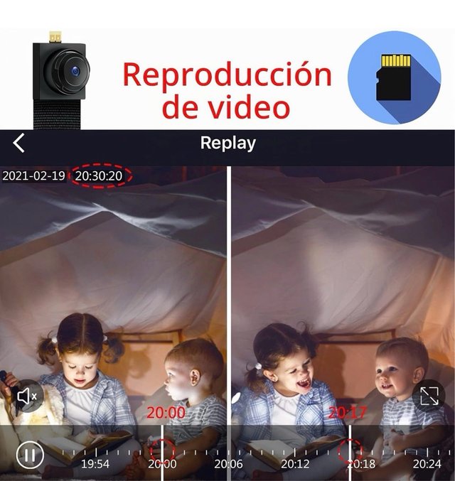 Cámara Espía WiFi DIY Tuya Smart Nueva