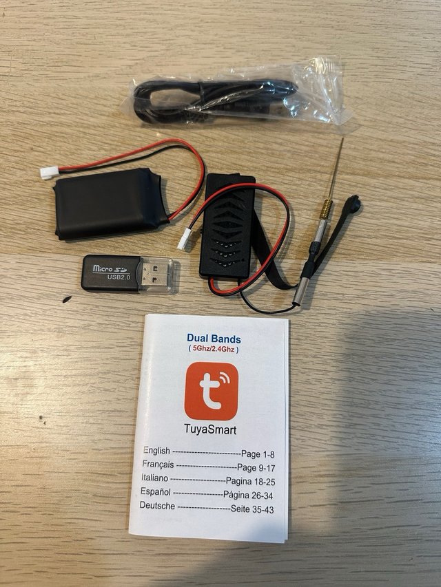 Cámara Espía WiFi DIY Tuya Smart Nueva