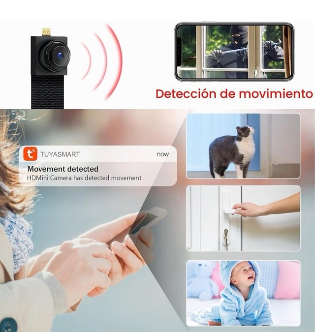 Cámara Espía WiFi DIY Tuya Smart Nueva