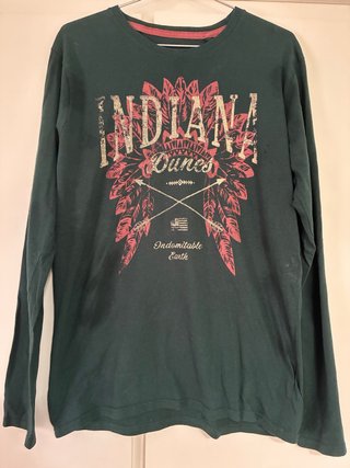 Camiseta Indiana Dunes Hombre Verde