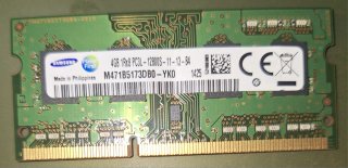 Módulo RAM SO-DIMM DDR3 4GB Samsung