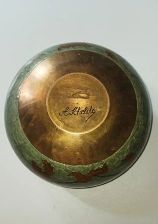 Caja Decorativa A. Schelde Mediados siglo XX