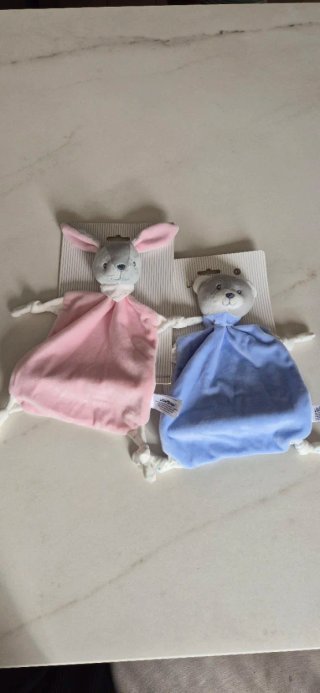 Set de 2 Doudous Osito para Bebé mellizos