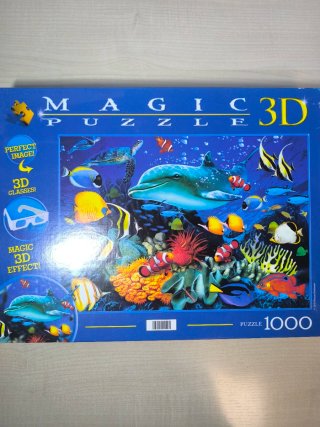 Puzzle 3D Fondo Marino 1000 Piezas