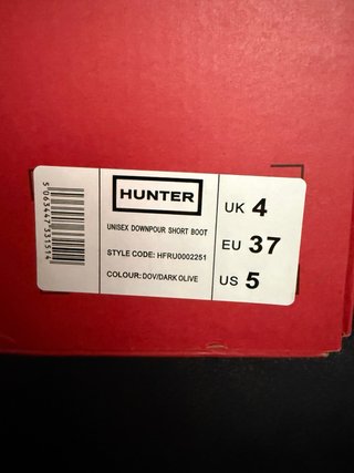 Botines Hunter Downpour Short