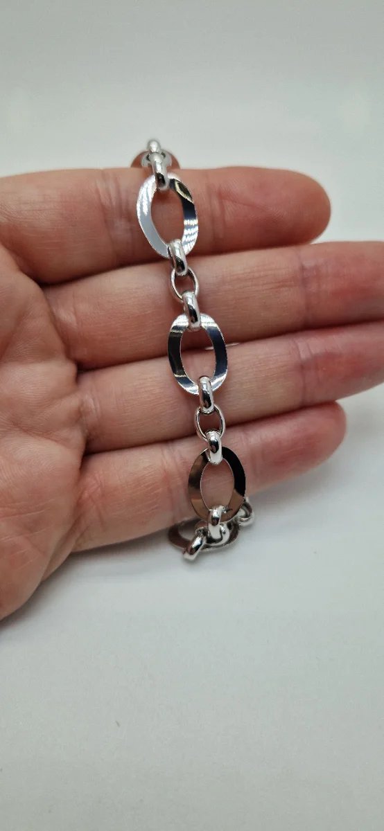 COLLAR DE PLATA RODIADA