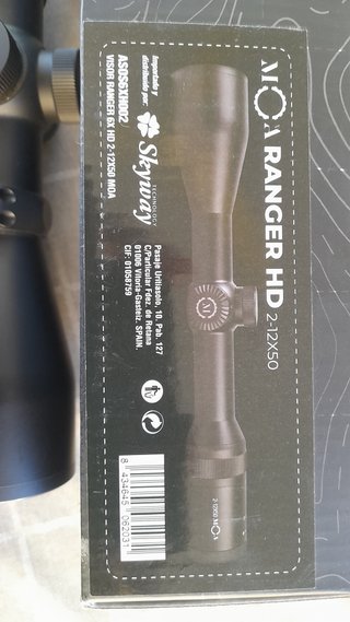 Visor Skyway Ranger HD 2-12x50 MOA