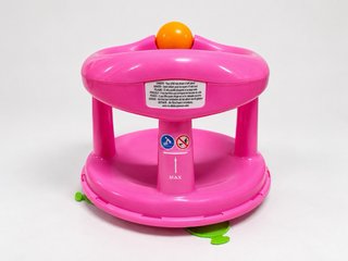 Asiento bañera bebé Safety 1st giratorio 360° rosa