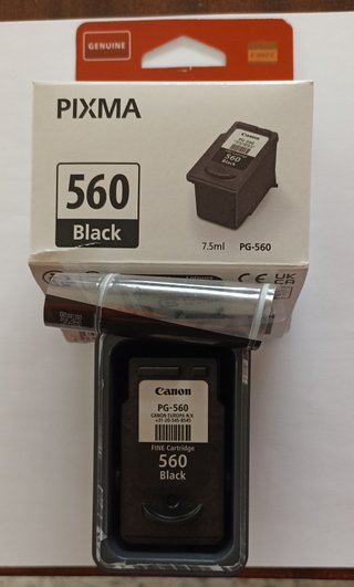 Cartuccia d'inchiostro Canon Pixma 560 Nero