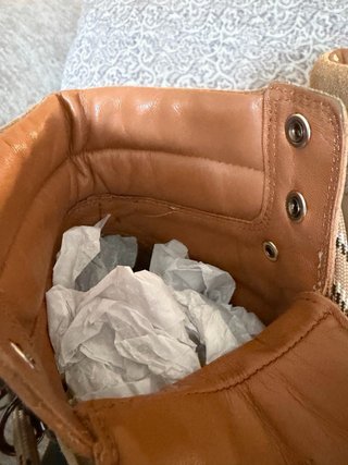 Botas de Piel Vegana Uterqüe