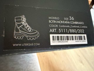 Botas de Piel Vegana Uterqüe