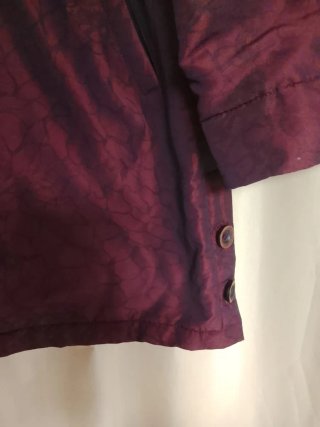 Abrigo señora TC talla 48 color granate