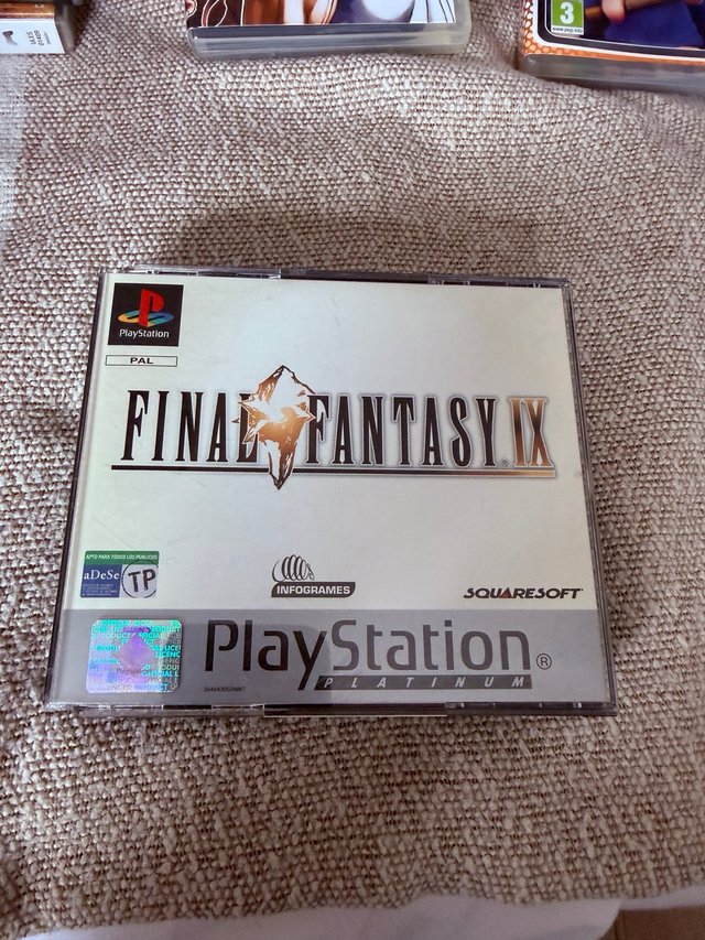 Final Fantasy IX PlayStation Platinum PAL