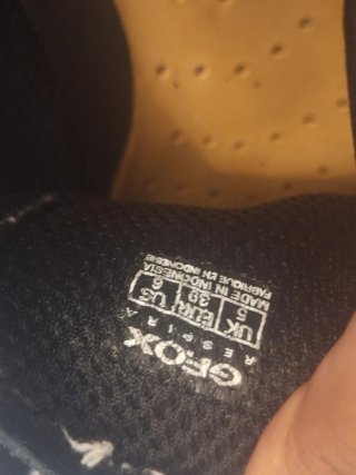 Zapatos Geox Negros