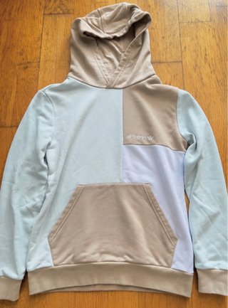 Sudadera Adidas Beige y Blanca