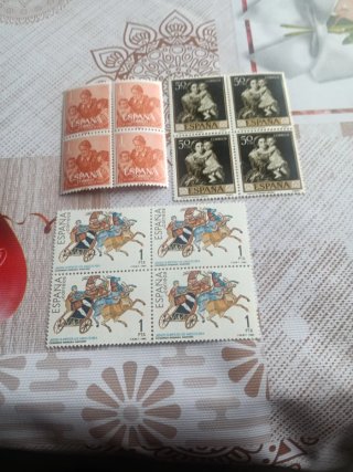 Lote de 12 Sellos de España