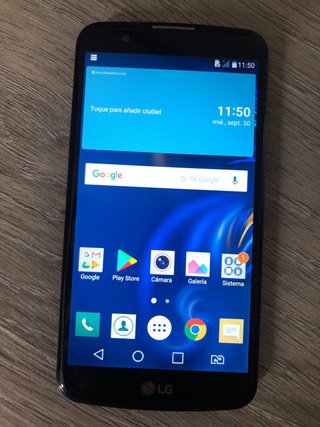 LG K10 LTE nero