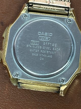 Reloj Casio Dorado#910203