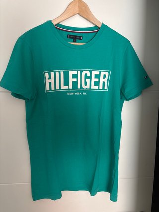 Camiseta Tommy Hilfiger Verde Talla M