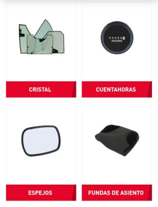 Recambios para Tractores y Cosechadoras