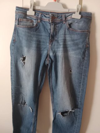 Pantalón vaquero desgastado Talla 38