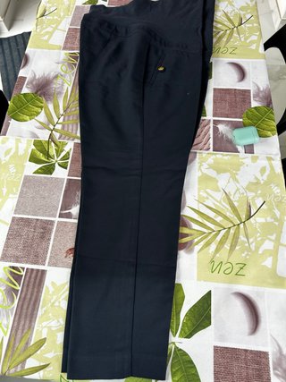 Pantalón Premamá de Vestir Azul Talla 44
