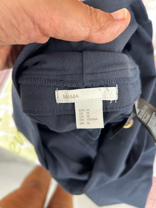 Pantalón Premamá de Vestir Azul Talla 44