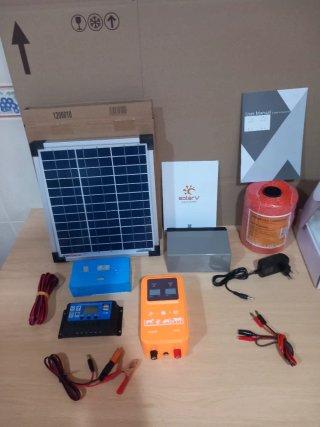 Kit Solar 12v y pastor eléctrico caballos