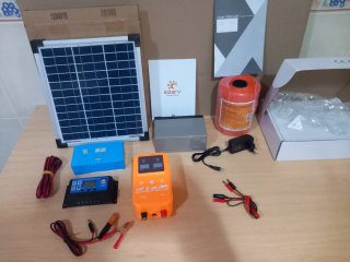 Pastor eléctrico 12v caballos kit solar completo