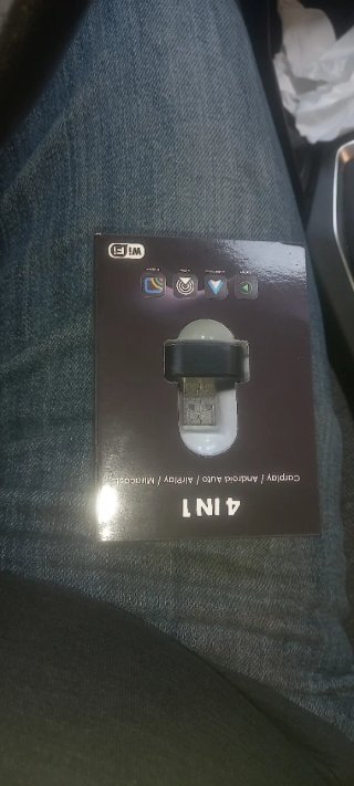 Adaptador Carplay Android Auto WiFi 4 en 1