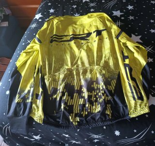 Maillot Ciclismo Amarillo y Negro y culotte