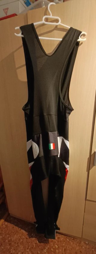 Maillot Ciclismo Amarillo y Negro y culotte