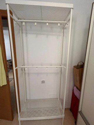MACKAPÄR Perchero Zapatero Blanco Ikea
