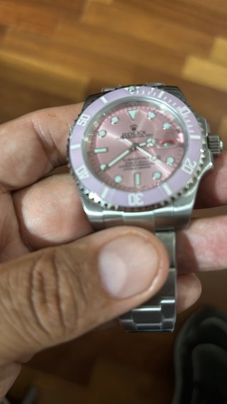 Reloj Rolex Submariner Rosa