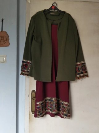 Conjunto Vestido y Chaqueta
