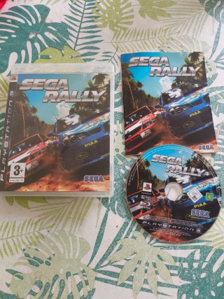 Sega Rally PS3 Pal España completo