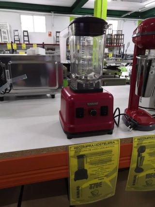 Batidora Profesional Vaso 2.5L Roja