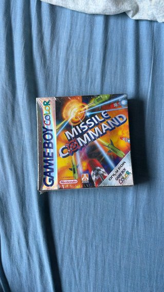 Missile Command Game Boy Color precintado