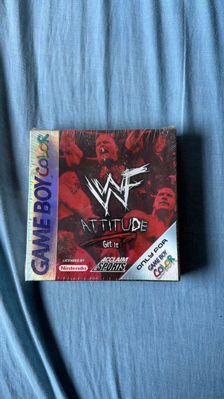 WWF Attitude Game Boy Color precintado