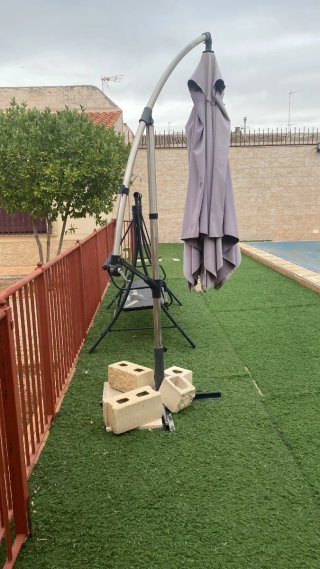 Parasol de Lujo para Jardín